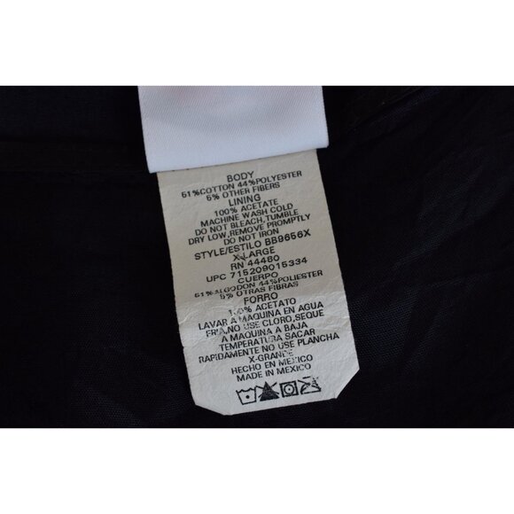 Vintage Christmas Cotton/Poly Carpet Vest by‎ Boobie Brooks size XL - Picture 7 of 10